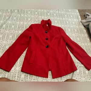 Old navy womens red coat, M